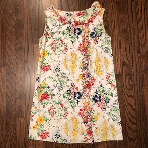 VINTAGE Colorful Floral Shift Dress